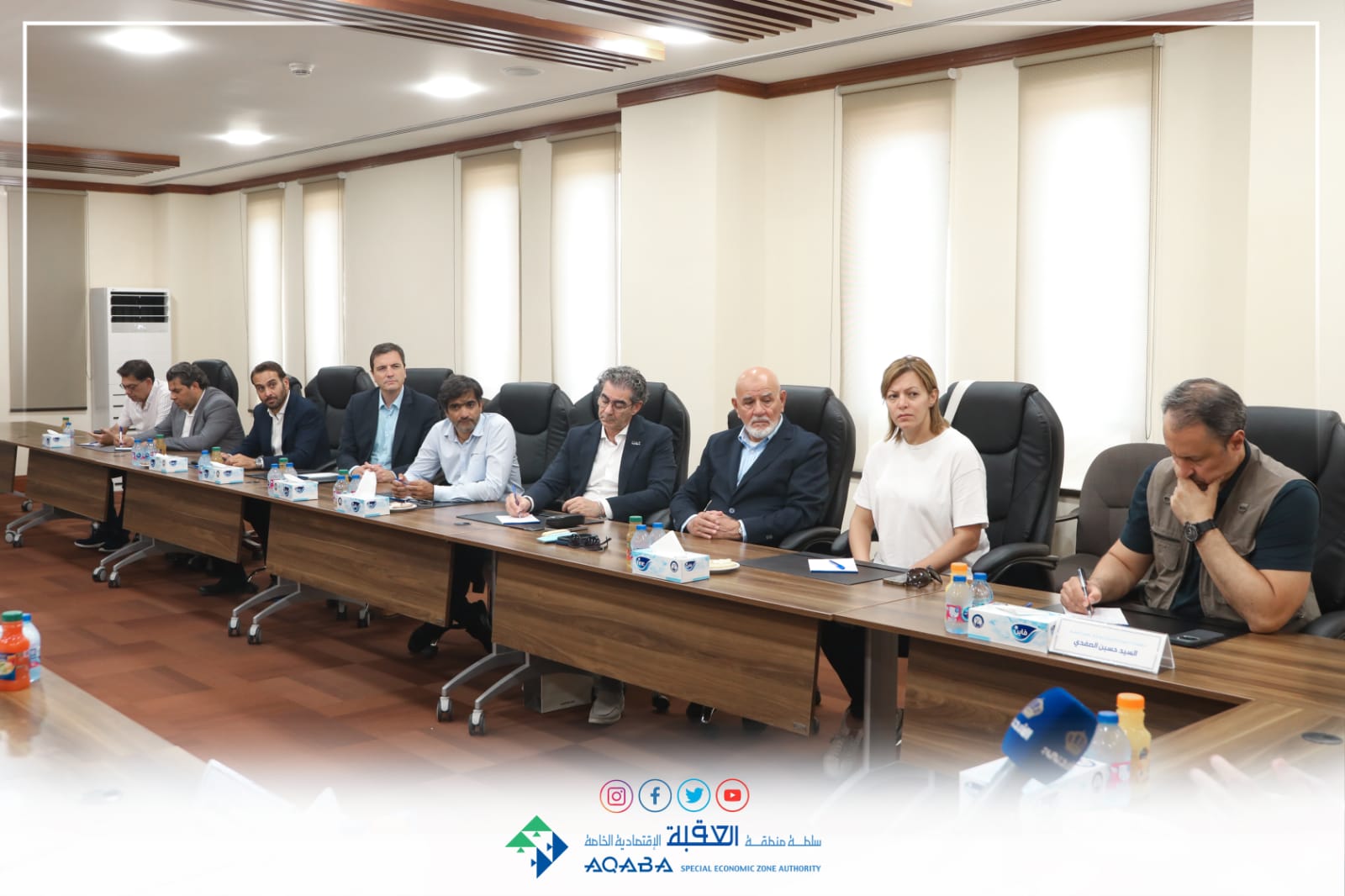 المجالي : مشروع مرسى زايد بالغ الأهمية للعقبة والمملكة .. صور