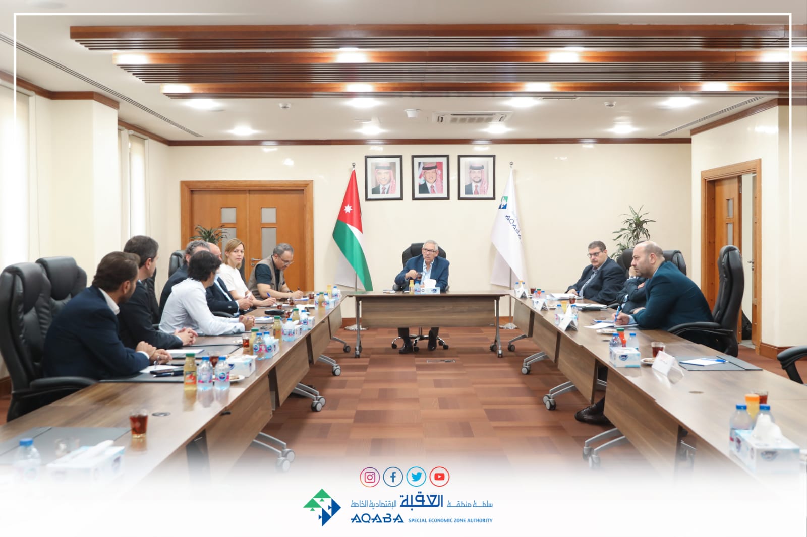 المجالي : مشروع مرسى زايد بالغ الأهمية للعقبة والمملكة .. صور