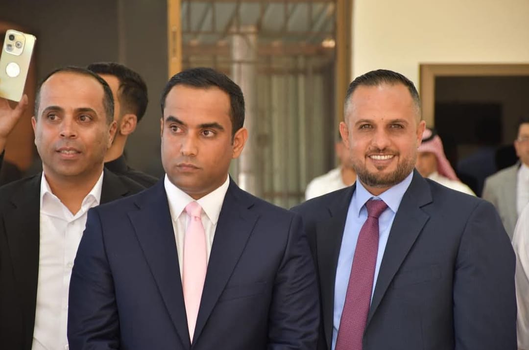 المختار محمد عطا الفاعوري يبارك لعشيرة الحميمات عقد قران النقيب سليم