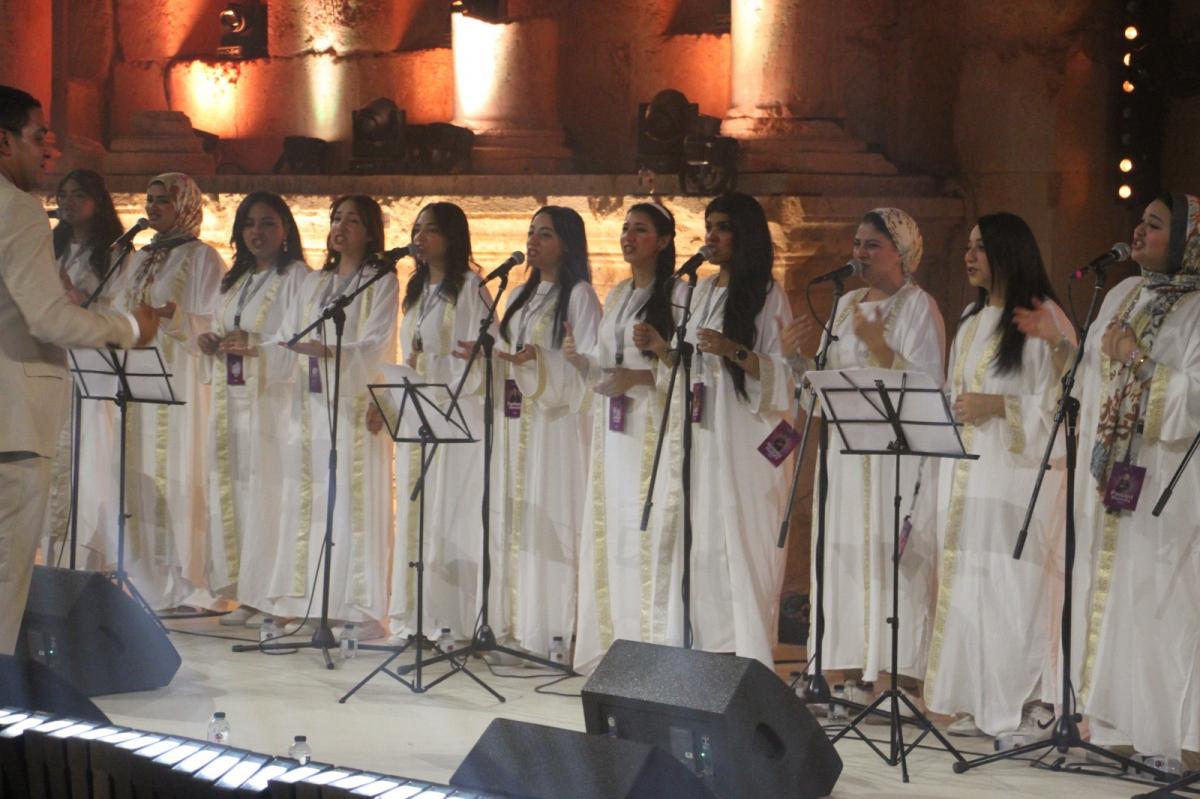 "هارموني" المصرية تتألق على المسرح الشمالي في مهرجان جرش " فيديو وصور"