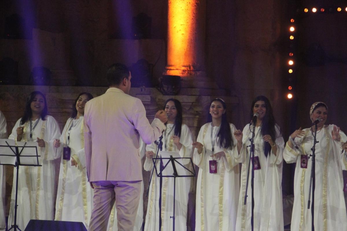 "هارموني" المصرية تتألق على المسرح الشمالي في مهرجان جرش " فيديو وصور"