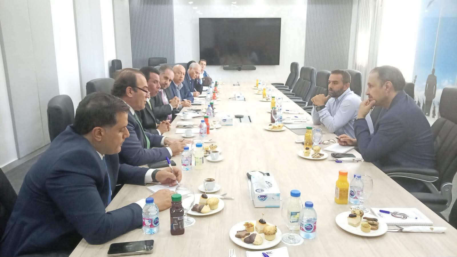 نقابة المقاولين تزور شركة تطوير العقبة لبحث آفاق التعاون في المشاريع المستقبلية