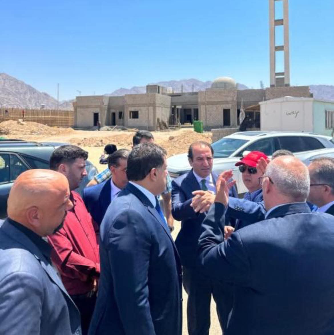 نقابة المقاولين تزور شركة تطوير العقبة لبحث آفاق التعاون في المشاريع المستقبلية