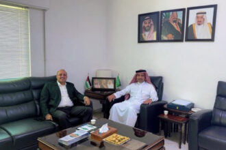 د. ماهر الحوراني يزور الملحقية الثقافية السعودية في الأردن