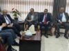 مدير الدخل والمبيعات يلتقي نقيب وأعضاء الصحفيين