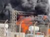 عاجل | بالفيديو .. حريق يندلع في محطة تحويل الصبيحي