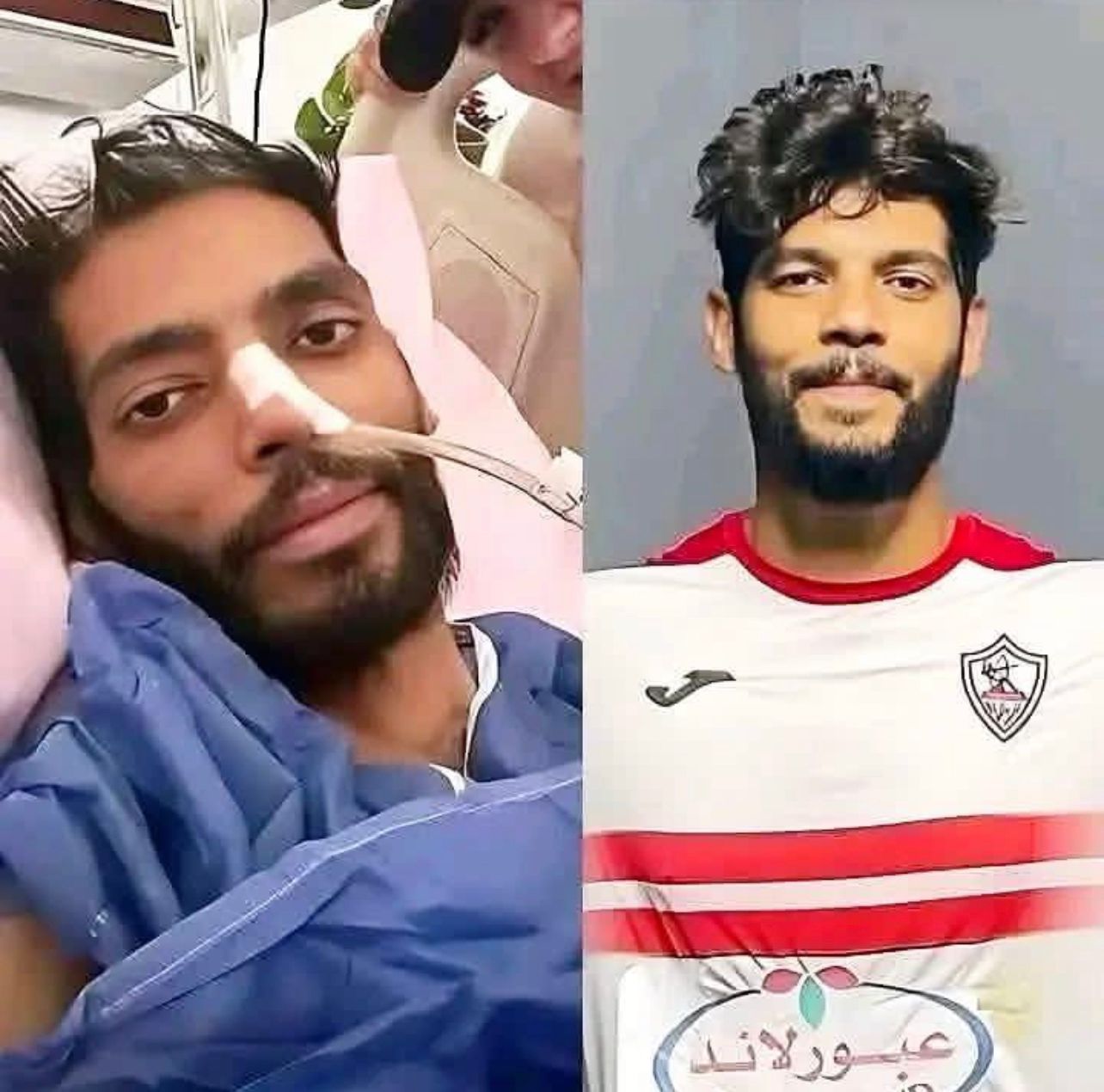 أسرة اللاعب المصري إبراهيم شيكا تشك بسرقة أعضائه بعد وفاته