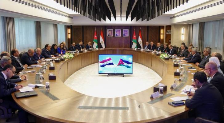 عاجل -انطلاق اجتماعات اللجنة العليا الأردنية - المصرية في دورتها الثالثة والثلاثين