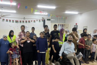 مؤسسة حرير تنفذ مبادرة "لوحة الأمل" في مركز التأهيل المجتمعي للمعوقين
