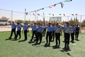 مدير الأمن العام يفتتح المركز الأردني الدولي للحماية المدنية في مدينة الدفاع المدني التدريبية بلواء الموقر