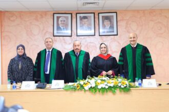 بلقيس الزيود .. مبارك مناقشة رسالة الماجستير في الإعلام