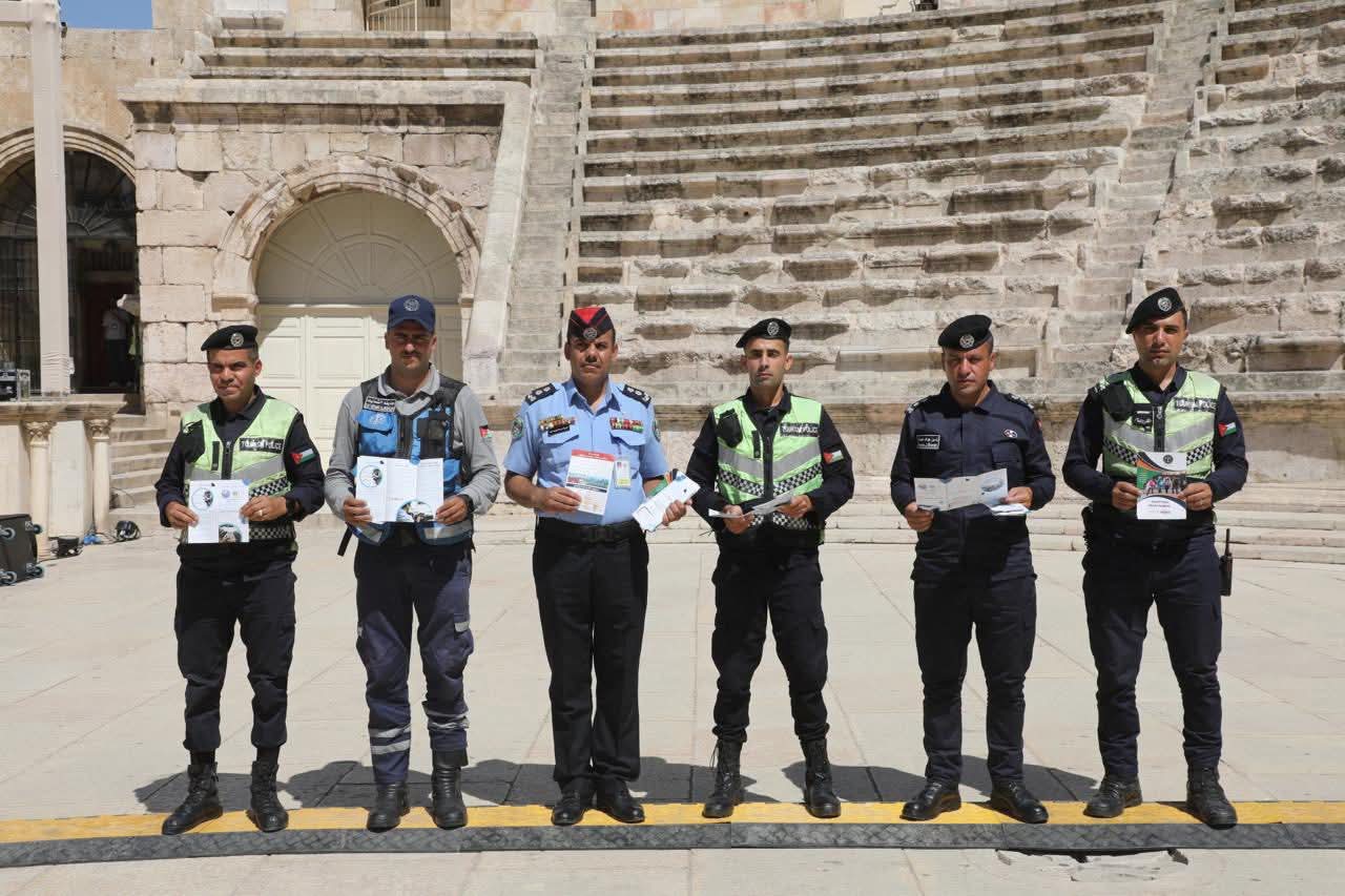 الأمن العام ينفذ يوماً توعوياً حول البيئة في محافظات المملكة