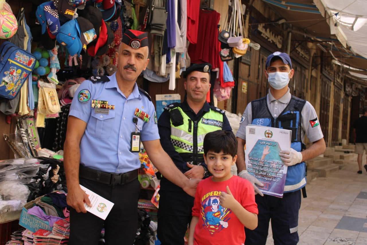 الأمن العام ينفذ يوماً توعوياً حول البيئة في محافظات المملكة