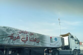 القافلة الثالثة من مهرجان الأردن الدولي للطعام تنطلق لدعم غزة بـ300 طن مساعدات