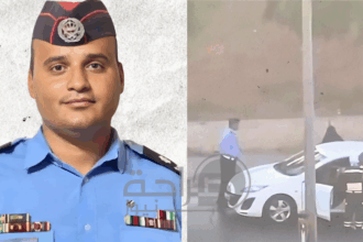 يقظة رجل أمن تنقذ سيدة تعرضت لإعياء شديد اثناء القيادة .. فيديو