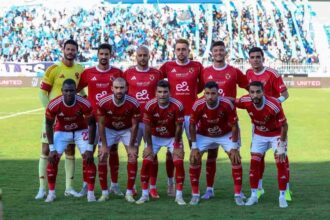 لأهلي يستقر على قائمته لمواجهة بيراميدز في الدوري المصري