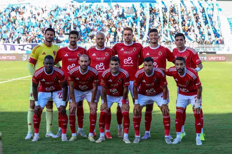 لأهلي يستقر على قائمته لمواجهة بيراميدز في الدوري المصري