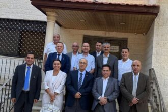 ابو علي يلتقي رئيس واعضاء خبراء ضريبة الدخل والمبيعات