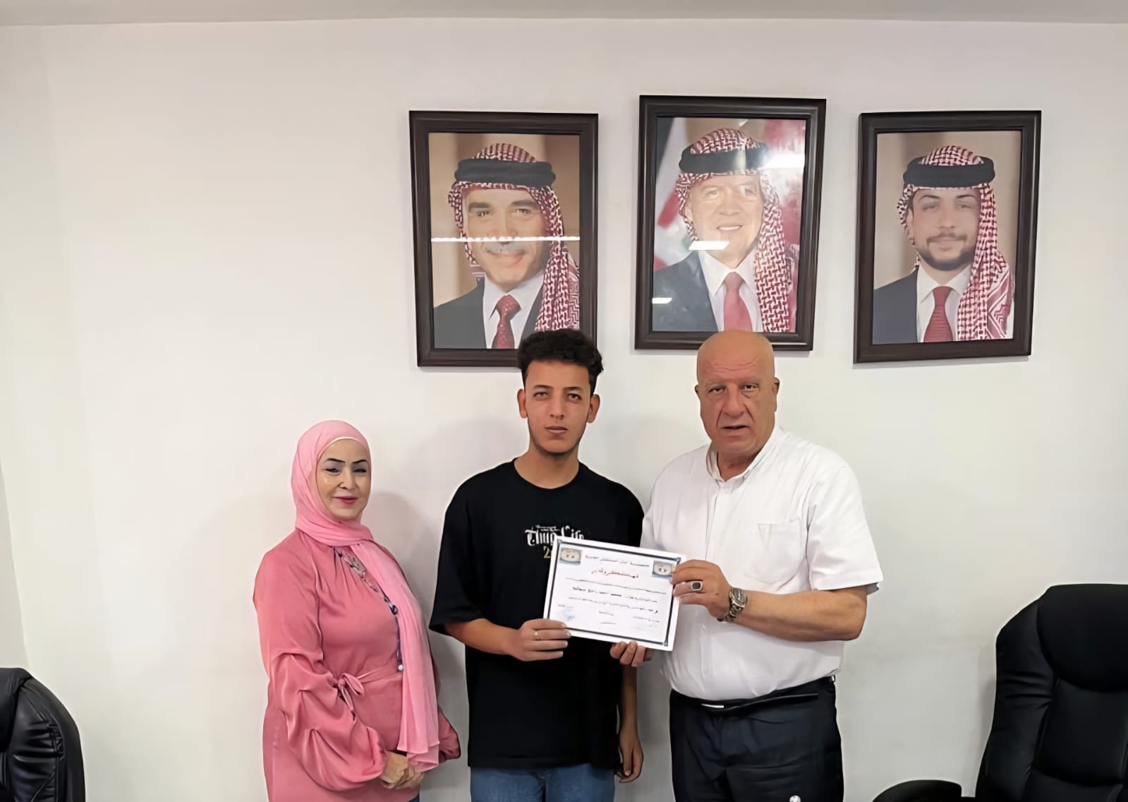الاتحاد الوطني يكرّم طلبة التوجيهي في الرصيفة