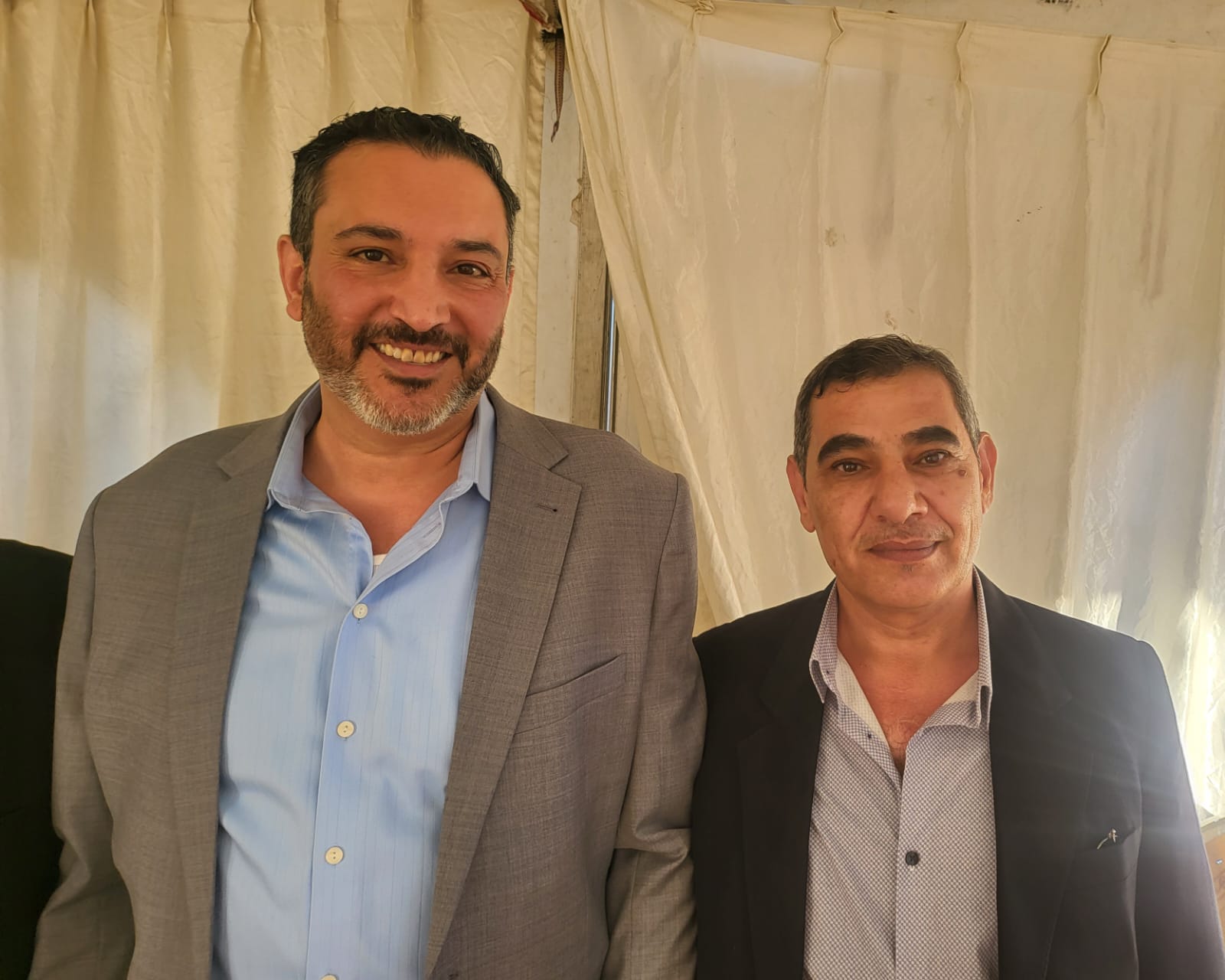 جاهة المهندس محمد عيد الحشايشة ، سعادةابوكف طلب و الشيخ الحويان أعطى