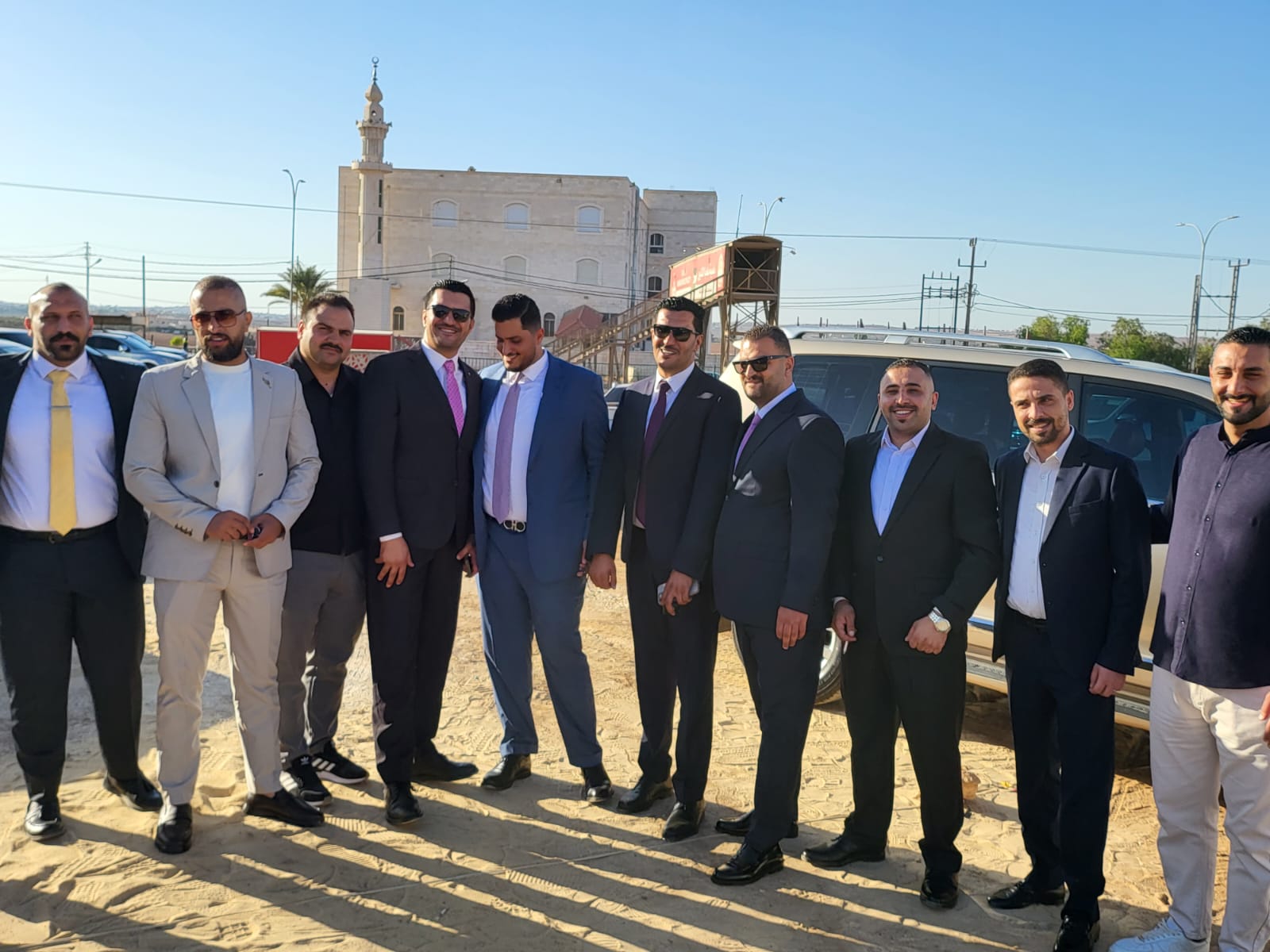 جاهة المهندس محمد عيد الحشايشة ، سعادةابوكف طلب و الشيخ الحويان أعطى