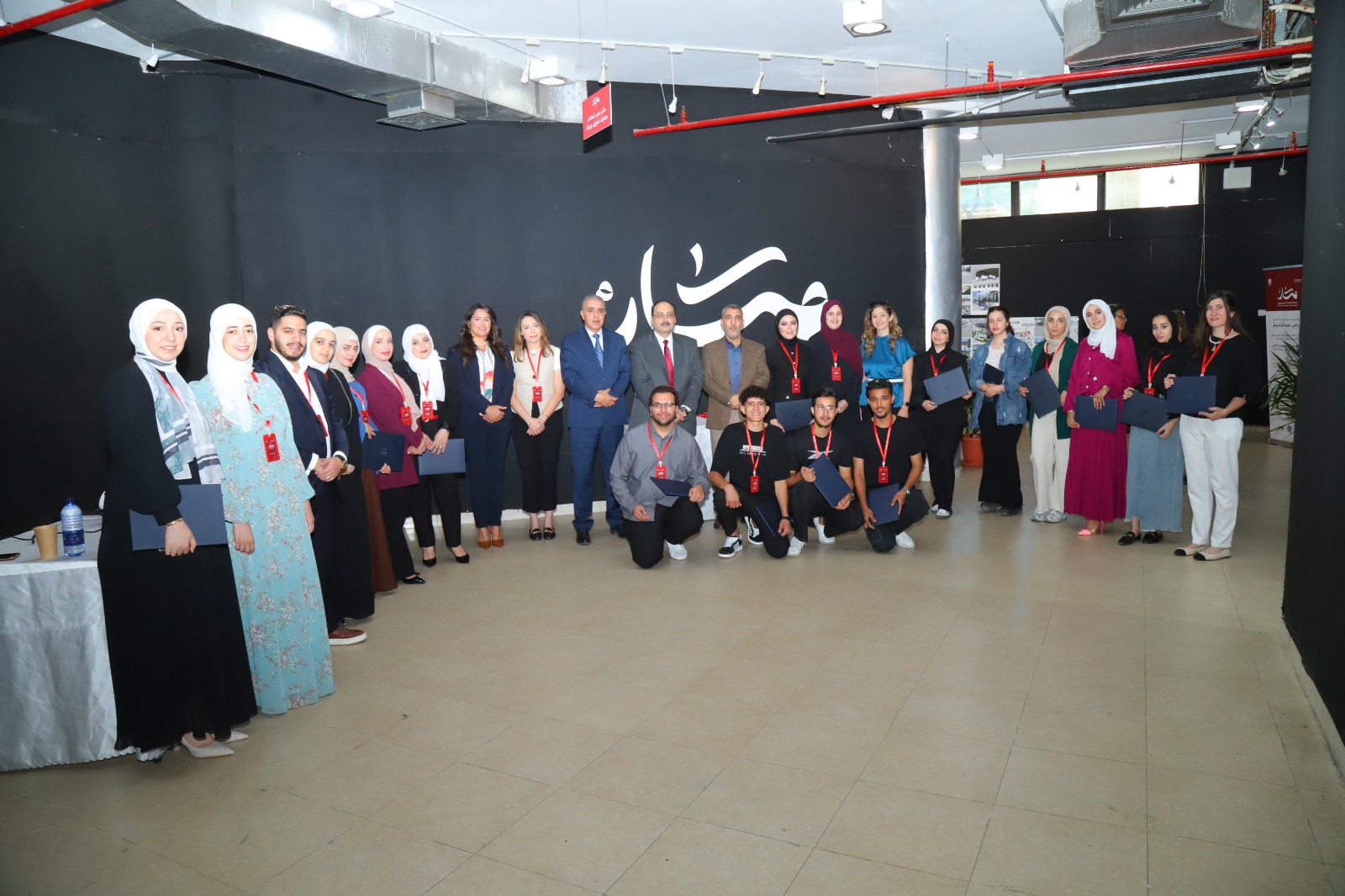 جامعة البترا تفتتح المعرض الثاني لطلبة التصميم "مسار"