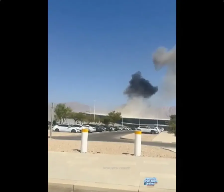 عاجل | إصابة إسرائيليين جراء سقوط مسيّرة يمنية داخل مطار رامون