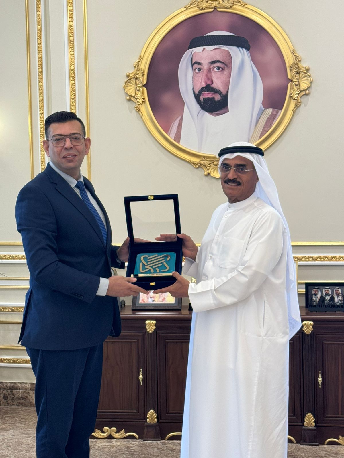 صورة حول : وفد الشبكة العربية للإبداع والابتكار يلتقي النعيمي لبحث سبل التعاون وفد الشبكة العربية للإبداع والابتكار يلتقي النعيمي لبحث سبل التعاون