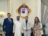 وفد الشبكة العربية للإبداع والابتكار يلتقي النعيمي لبحث سبل التعاون