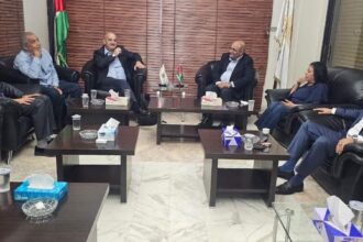الأمين العام للاتحاد الدولي للصحفيين يزور نقابة الصحفيين