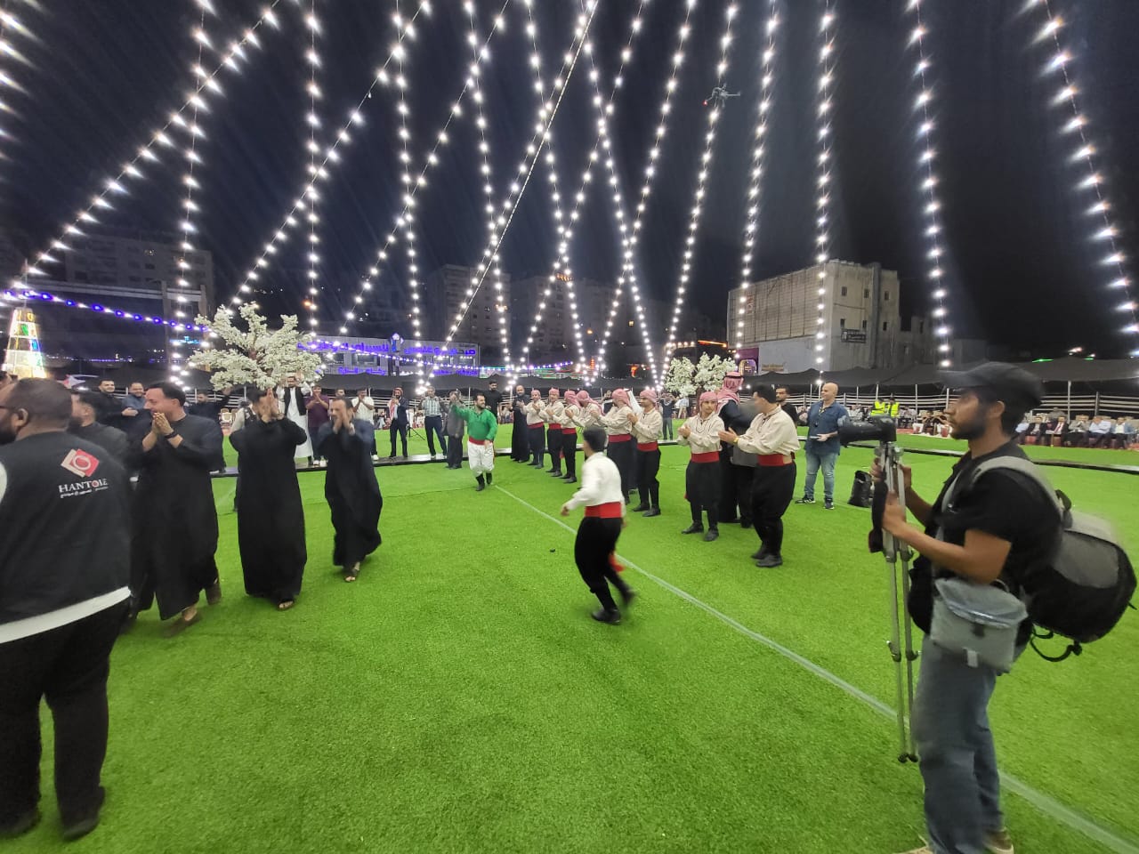 الفنان عيسى الصقار وفرقة الرمثا يحيون حفل زفاف المهندس عبدالله مروان الركيبات في دابوق