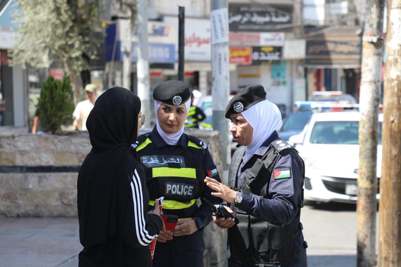 الأمن العام يوسع انتشار دوريات النجدة للشرطة النسائية لتشمل محافظات البلقاء وإربد والعقبة