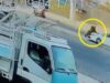 دهست شرطياً وتسببت بتحطيم مركبات.. حادث مروري خطير بالعراق