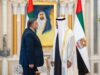 السفير ماجد القطارنة يقدّم أوراق اعتماده لرئيس دولة الإمارات