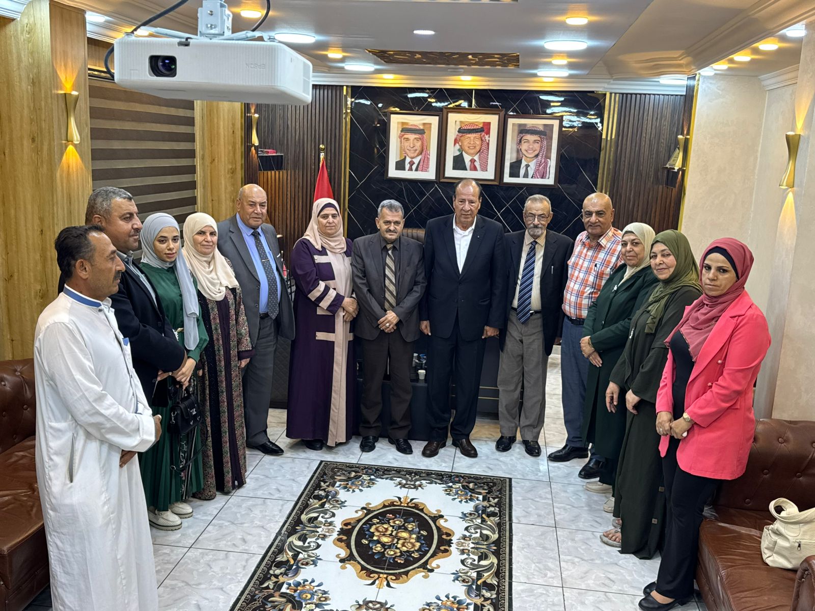 رئيس لجنة بلدية كفرنجه يلتقي وفدا من جمعية البيئة ومبادرة العمل التطوعي