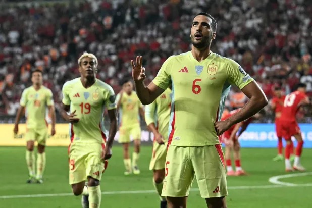 إسبانيا تسحق تركيا بسداسية وتواصل تألقها في تصفيات مونديال 2026