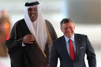 عاجل | الملك يستقبل أمير قطر في عمان