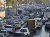 تعطل "تريلا" يتسبب بازدحام مروري خانق في نفق صويلح