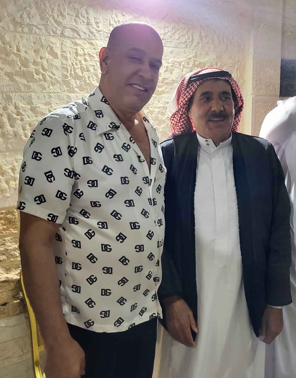 رجل الأعمال ناصر سعيد الركيبات يستقبل المهنئين بنجاح عملية زراعة الكلى