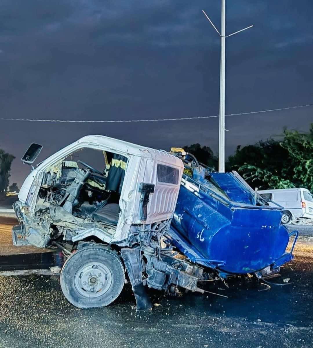 إصابة عدة أشخاص بحادث في منطقة الجوفة