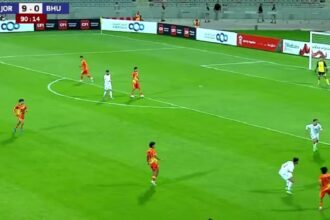 الأولمبي الأردني يفتتح التصفيات الآسيوية بفوز كاسح على بوتان (11-0)