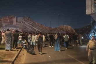 انهيار جسر العطيشي في كربلاء
