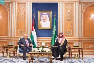 الرئيس عباس يثمن خطاب ولي العهد السعودي