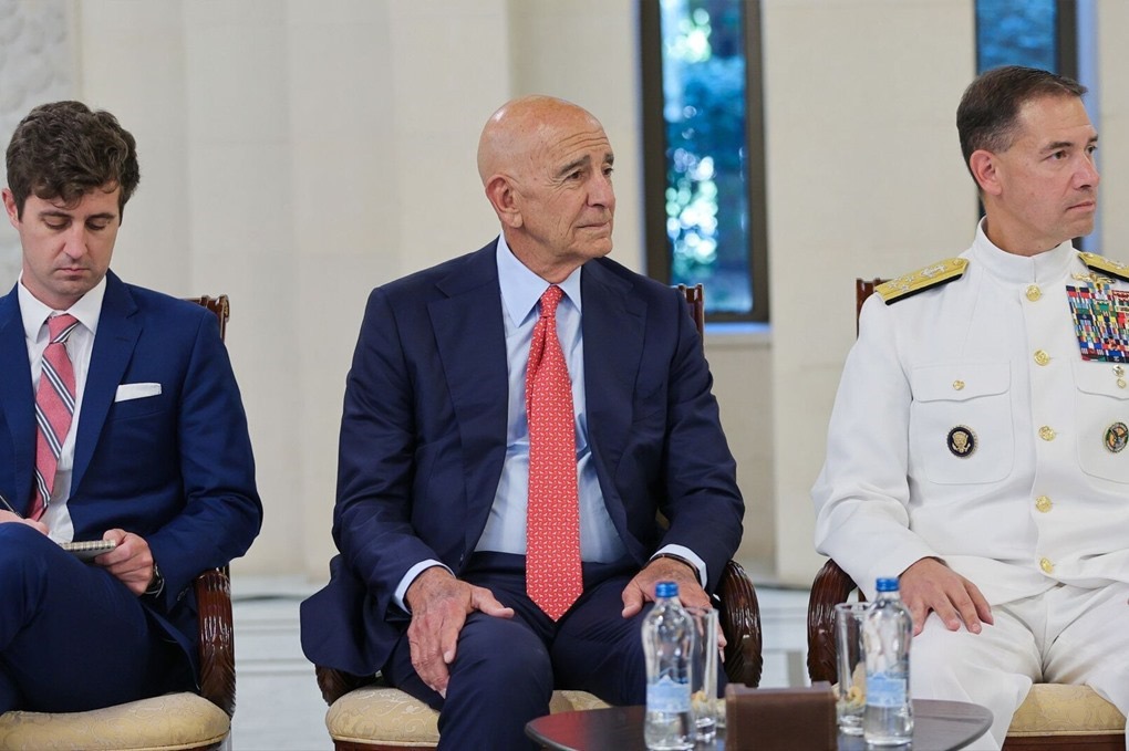 الرئيس السوري يستقبل قائد القيادة المركزية الأميركية