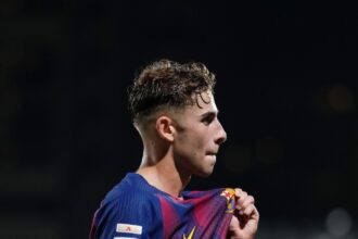 برشلونة يتقدم على فالنسيا بهدف في الشوط الأول"صورة"