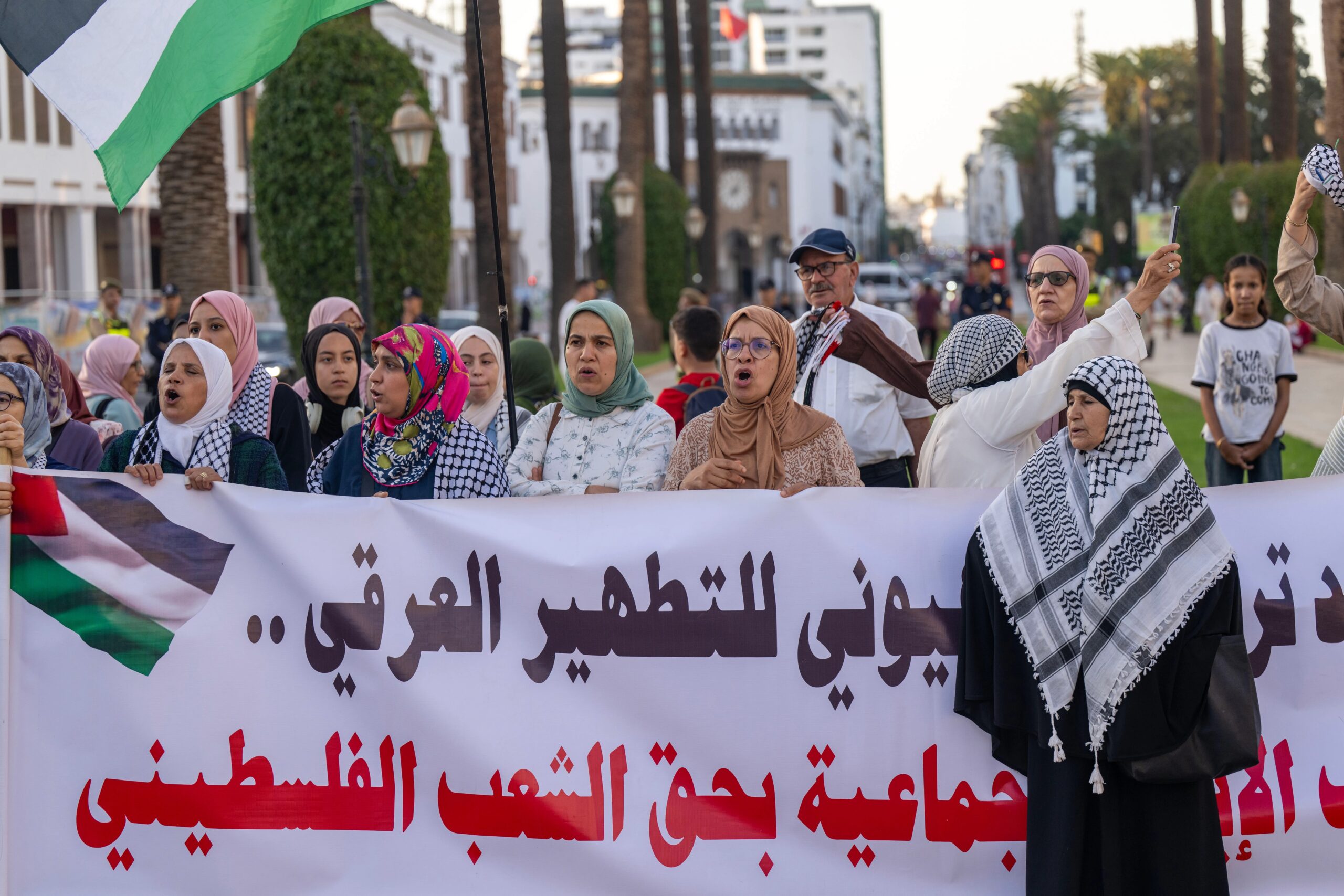 مظاهرات حاشدة في المغرب وموريتانيا ولبنان واليمن تضامناً مع غزة