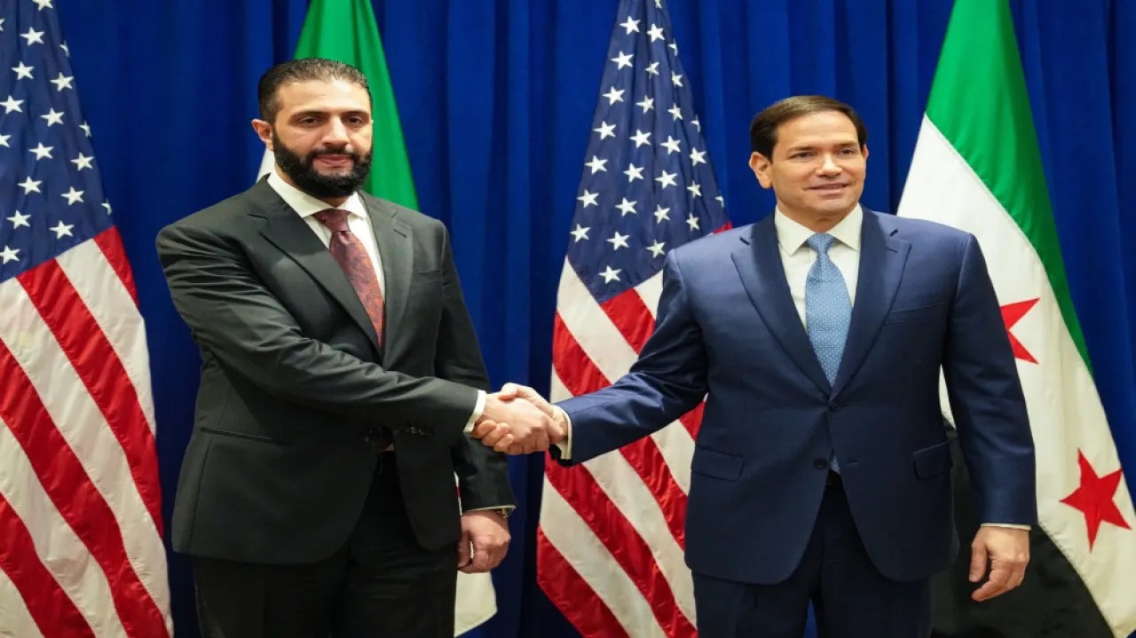 اجتماع بين وزير الخارجية الأميركي والرئيس السوري
