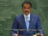 أمير قطر يندد بالاعتداء على الدوحة