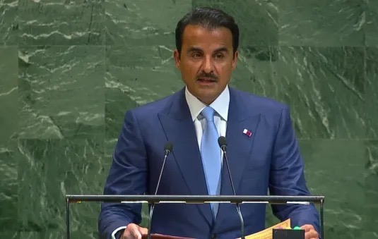 أمير قطر يندد بالاعتداء على الدوحة