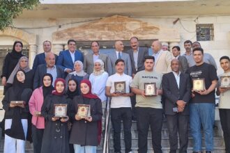 متصرف عين الباشا يكرّم الناجحين ويدعم نادي يرموك البقعة